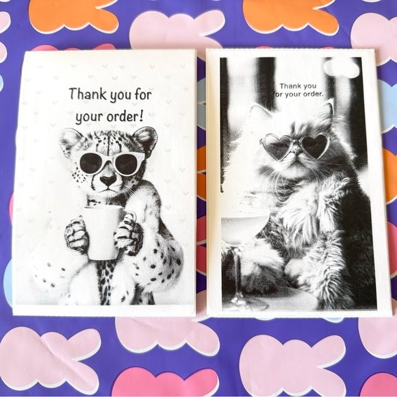 Other - Cute Thank You Stickers